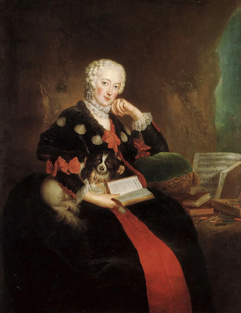 Ritratto di Wilhelmine von Bayreuth